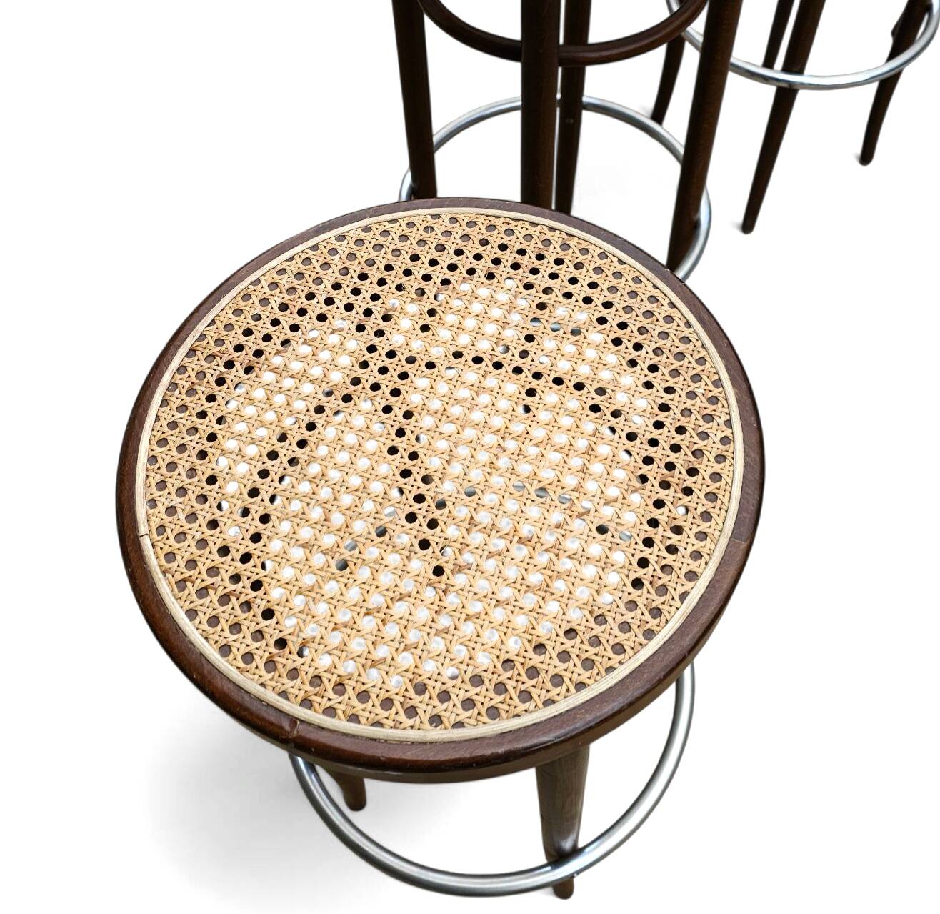 4 x Thonet 82/204 RH stool Height 80 Width 45 cm Price / set of 4 thonet