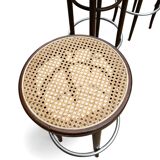 4 x Thonet 82 / 204 RH stool Height 80 Width 45 cm Price / set of 4 thonet