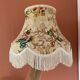 Abat jour vintage fleuri