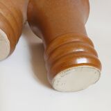 Pair of sandstone vases 60s