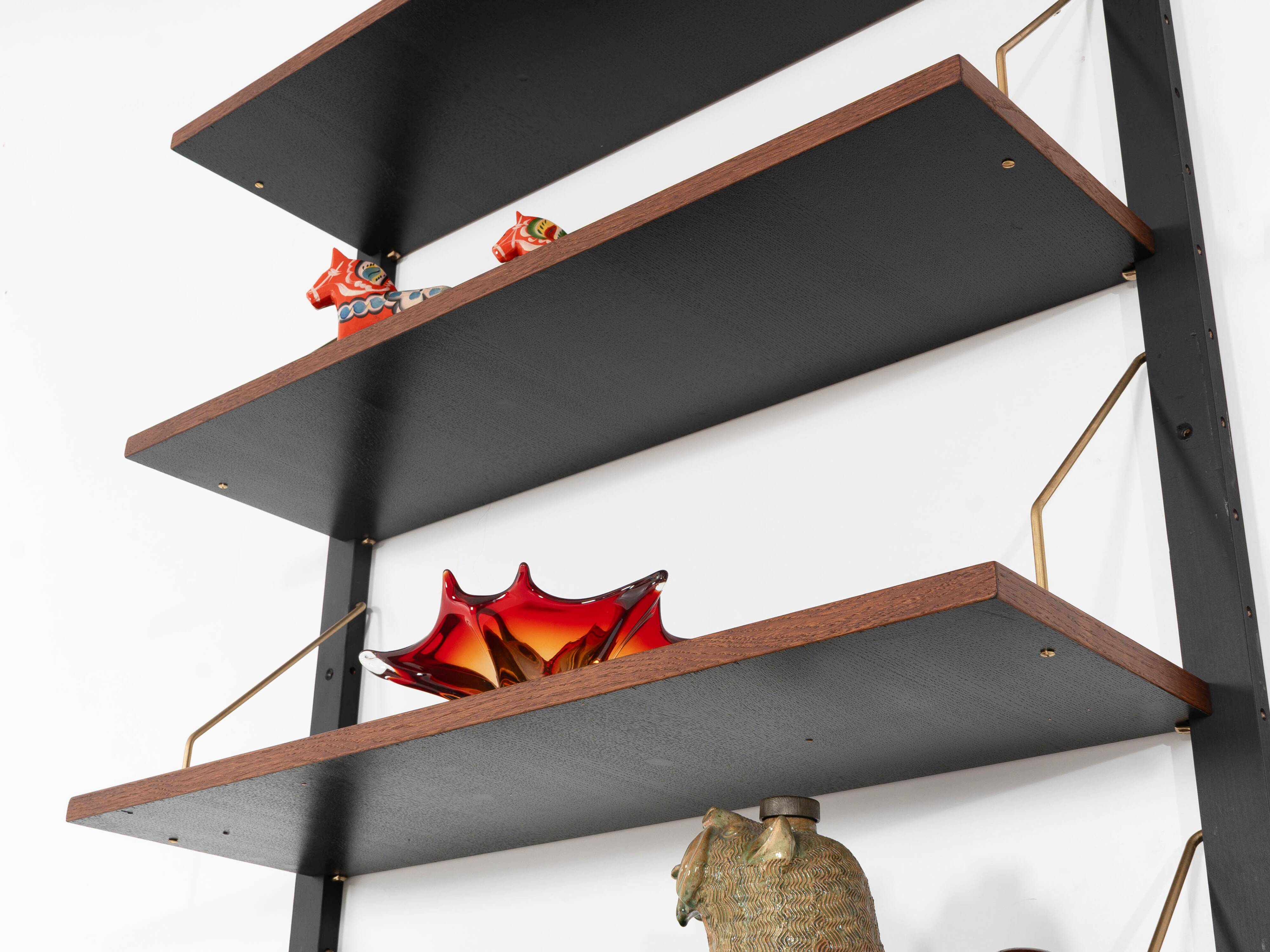 Étagère modulaire en chêne, design danois, années 1960, fabriquée au Danemark