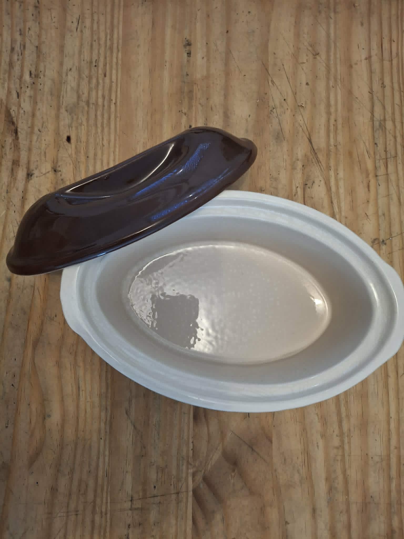Vintage oval terrine in ceramic Emile Henry – Made in France