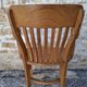 American oak armchair