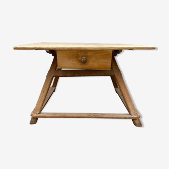 Vintage craft table - 1930s baker's table