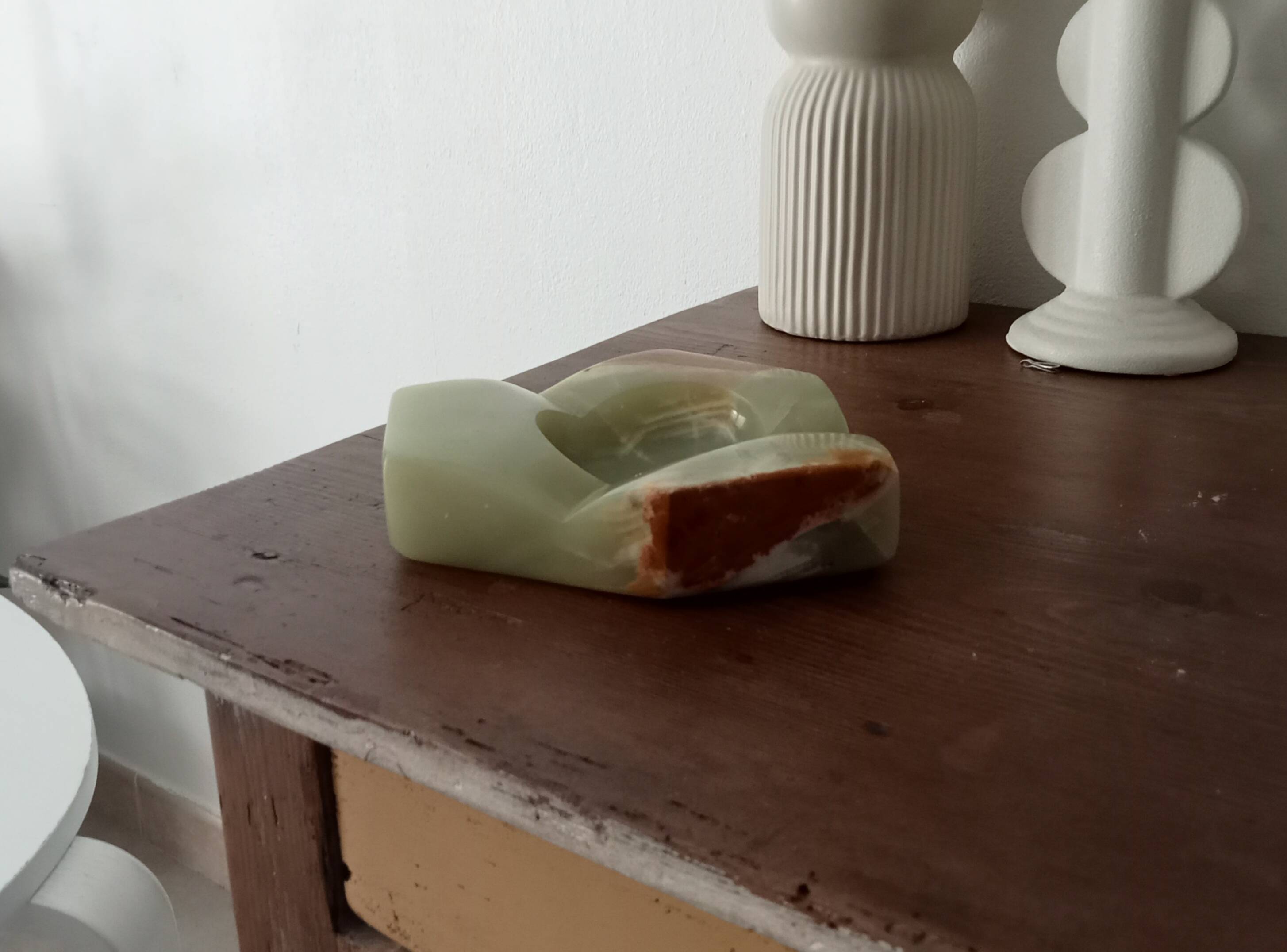Italian Onyx Ashtray from the 50s