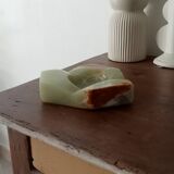 Cendrier italien en Onyx années 50