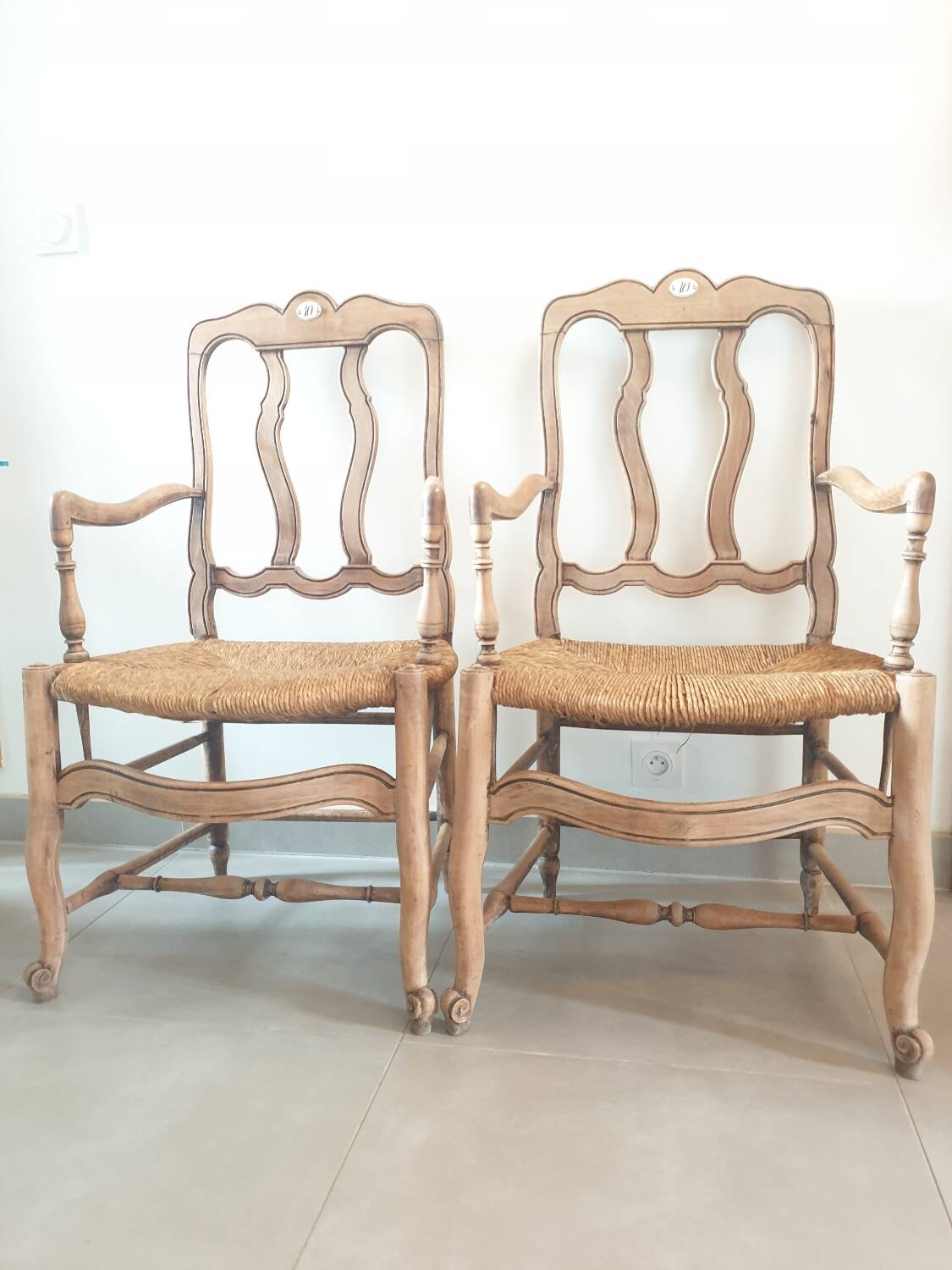Two Provencal Armchairs
