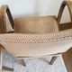 Pair of vintage bridge armchairs-circa 1960-wood and velvet