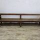 Antique wooden bench
