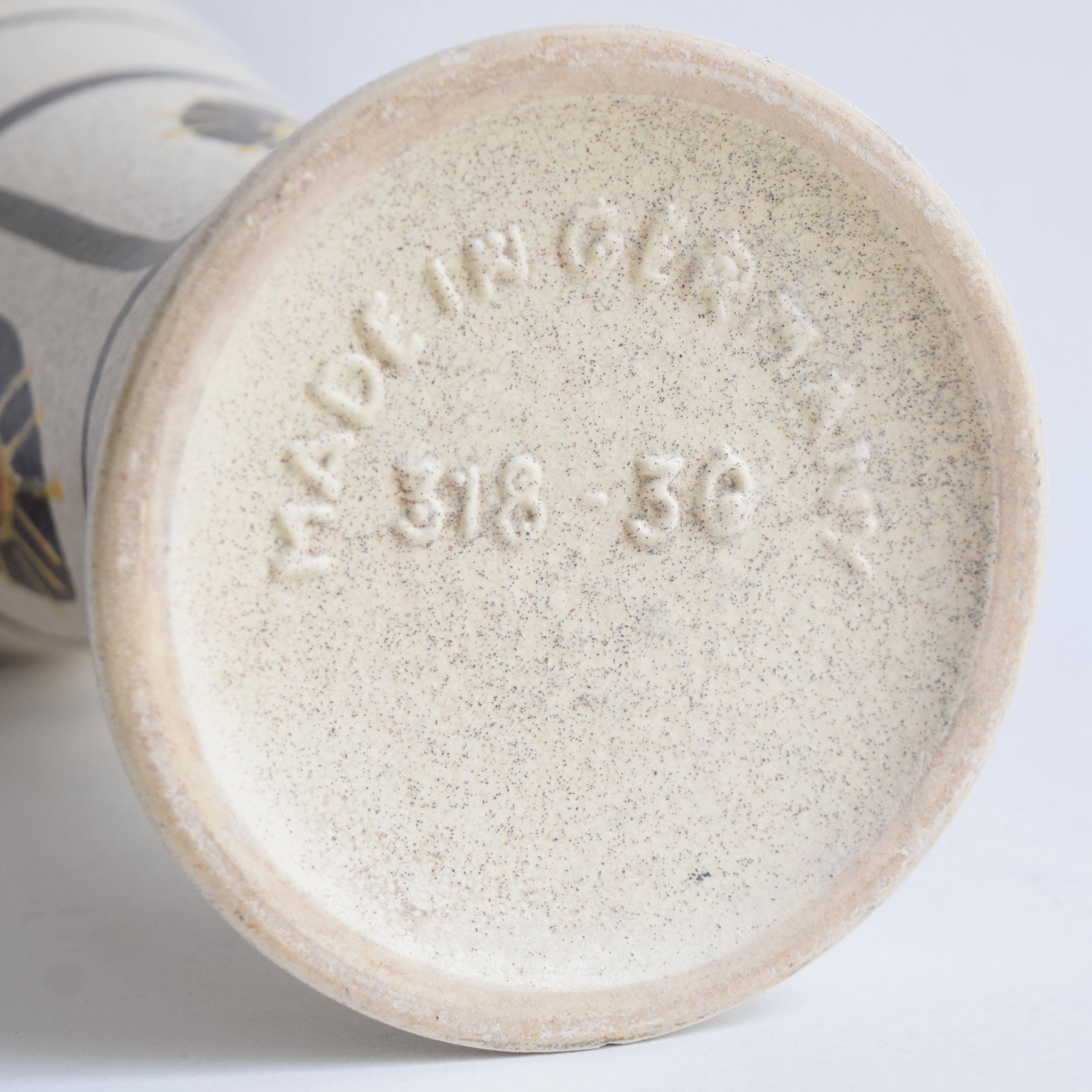 Modernist vase Fohr Keramik 318 - 30 - Made in Germany