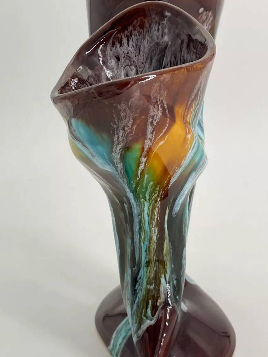Vallauris vase in ceramic from the 1960s.