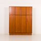 Omann Jun Extra large mid century teak wardrobe, Denmark, 1970s