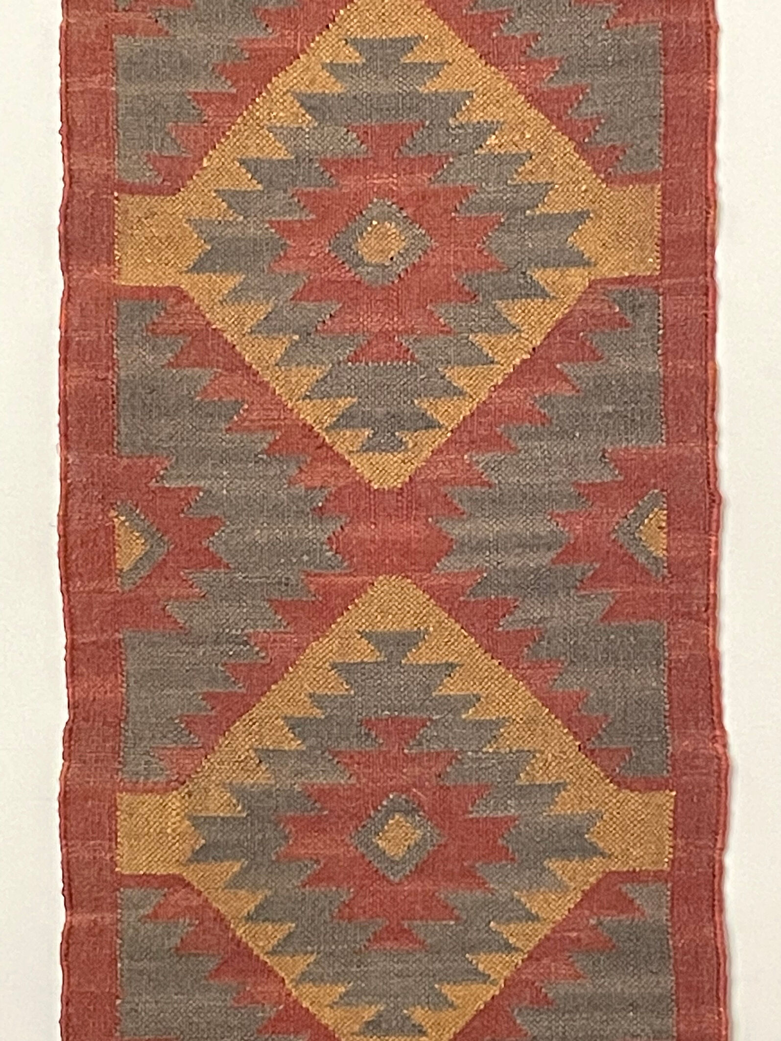 2 x 6 jute handwoven kilim runner dhurrie rug,indian carpet,custom.