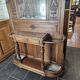 vestiaire avec console en noyer