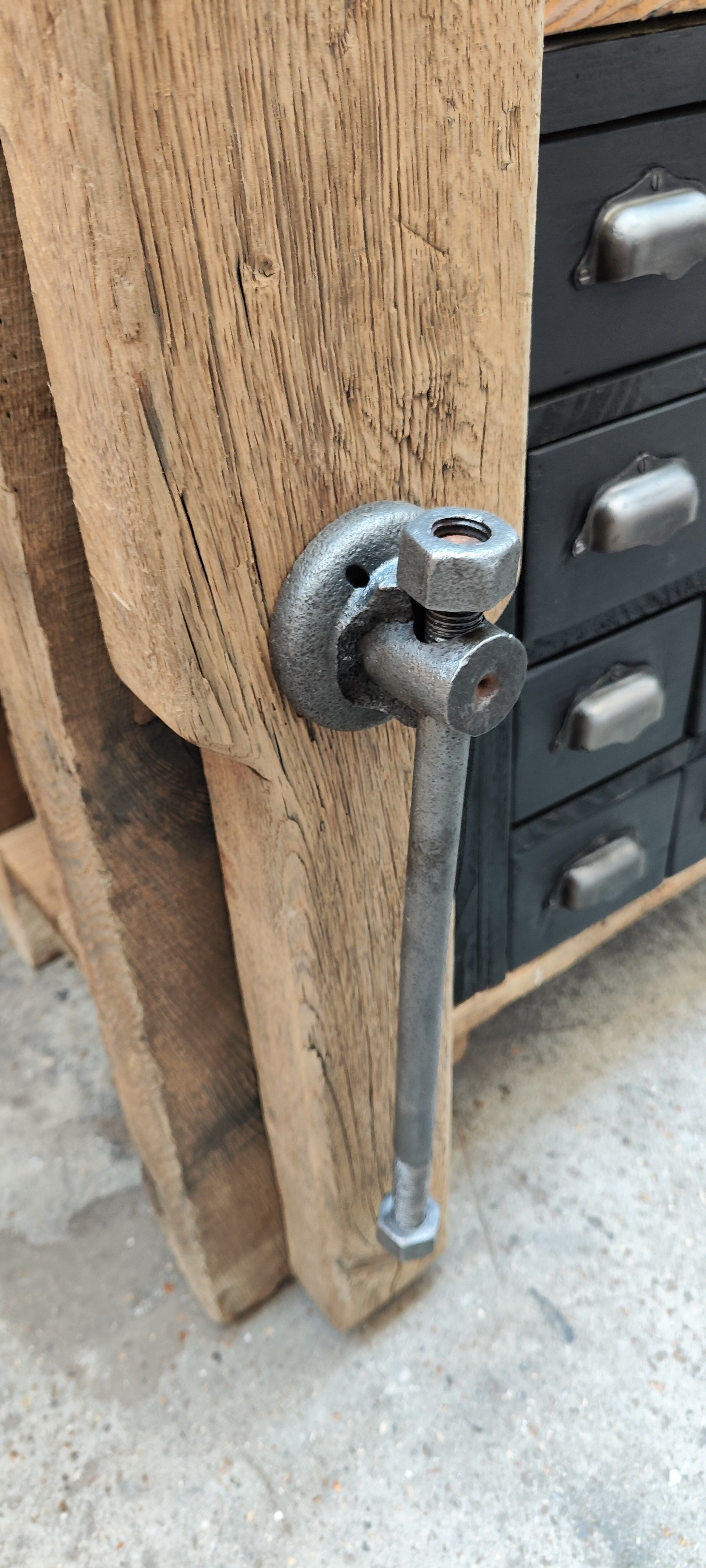 Carpenter's workshop table