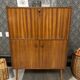 Vintage Scandinavian designer secretary in teak wood, 1960s