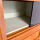 Vintage French modernist sideboard in oak, 1950s design.