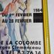 Dali exhibition poster, Galerie de la Colombe, Vallauris 1984 framed