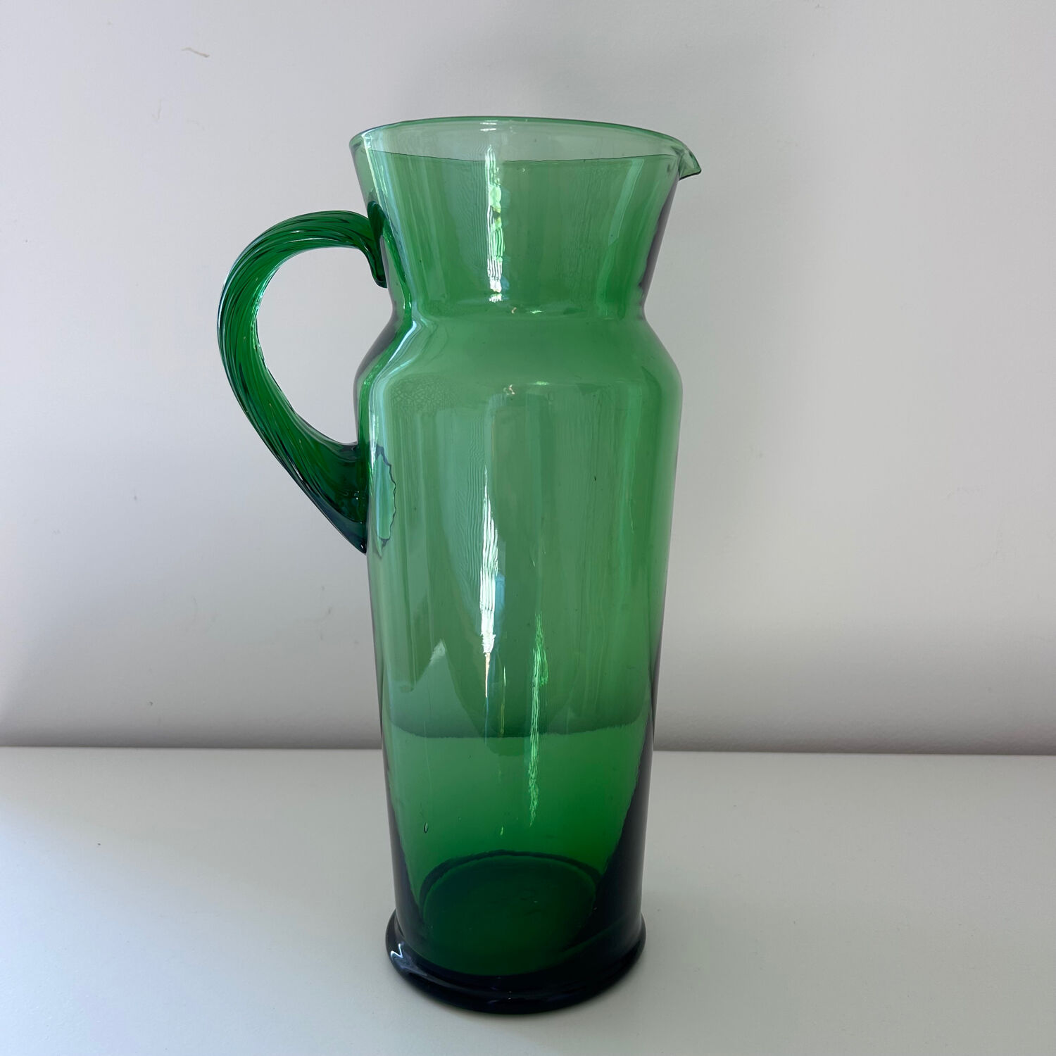 Large jug with twisted handle