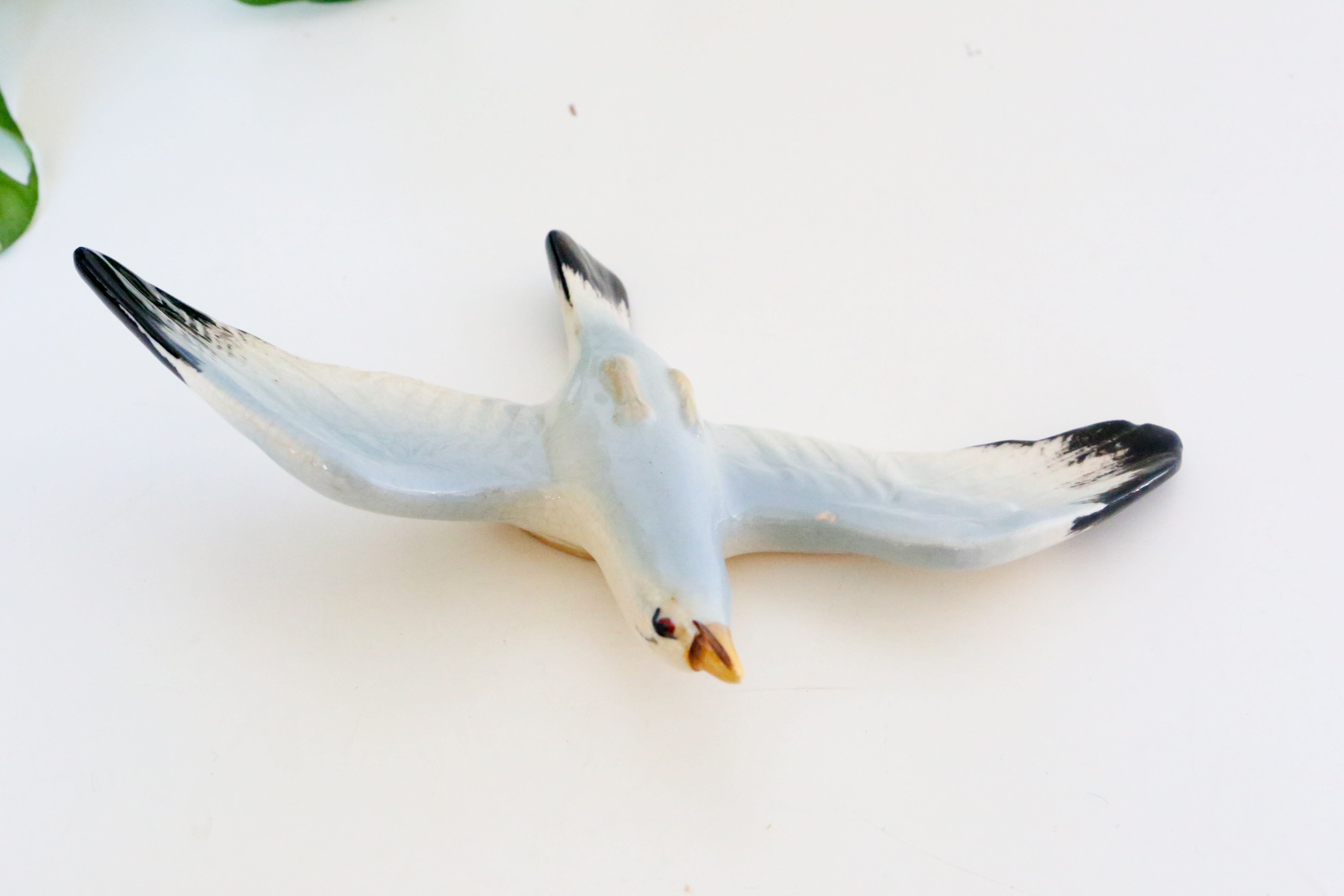 Seagull, wall decoration, vintage ceramic