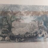 Bosphorus etching on the black sea