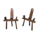 Paire de chaises espagnoles brutalistes années 50