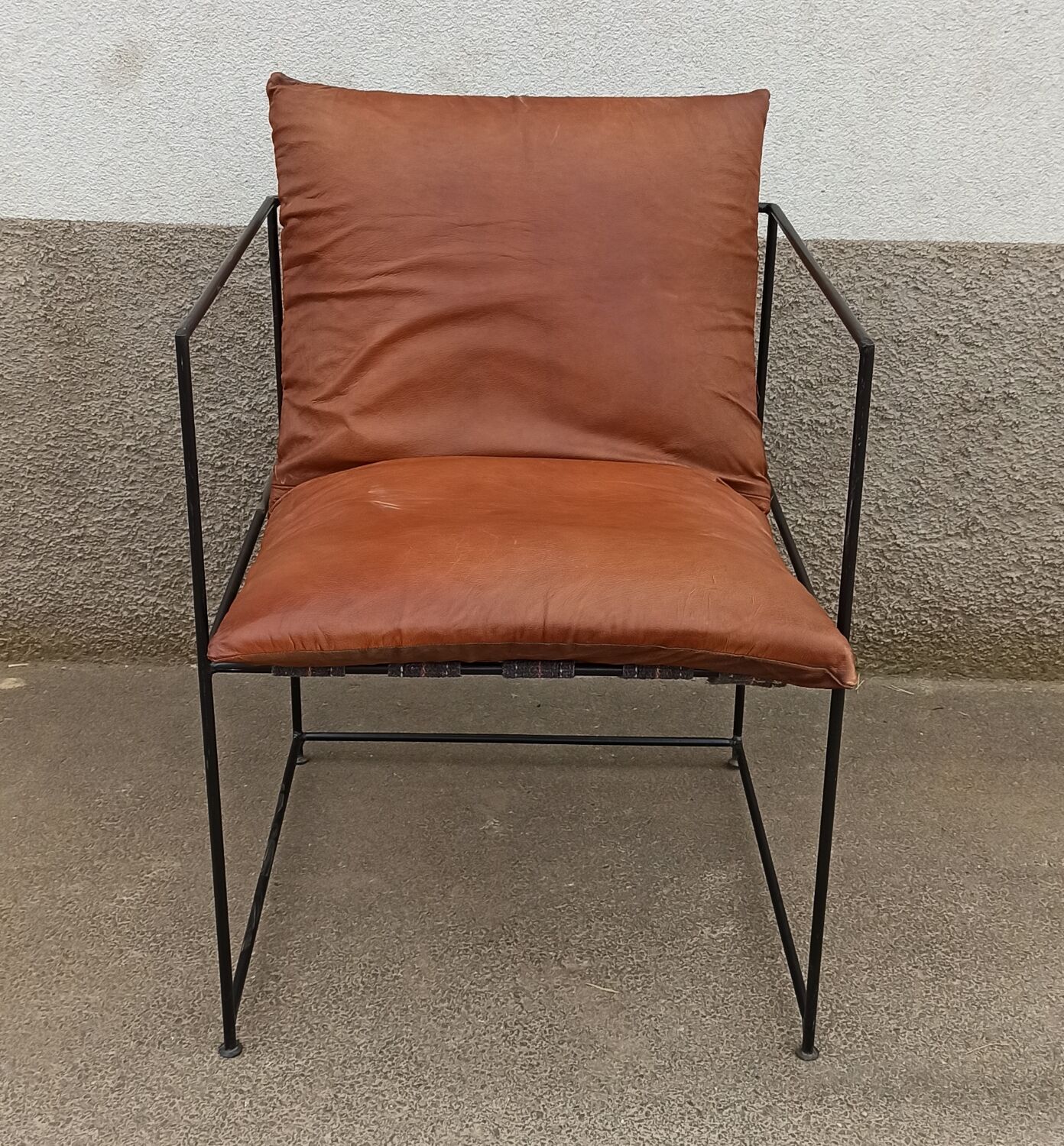 Leather armchair
