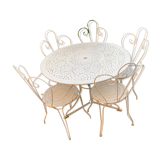 Living room wrought iron garden