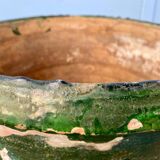 Varnished terracotta jar