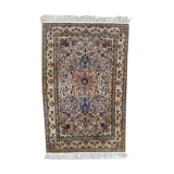 Carpet India Punjab wool and silk 120x190 cm