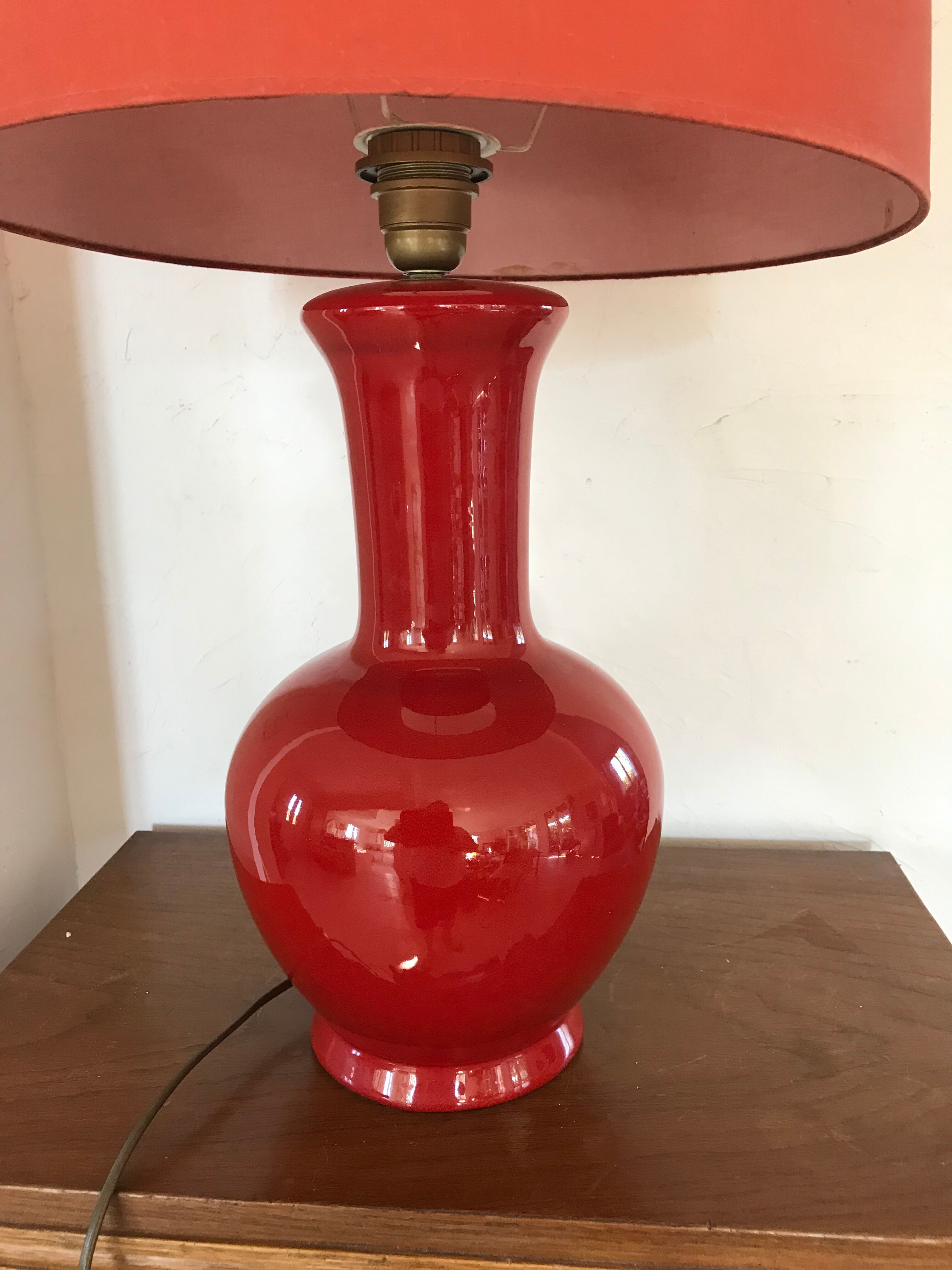 Vintage ceramic lamp