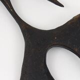 Carl Auböck Wall Sculpture Handmade Napoleon #4271, Brass, Austria