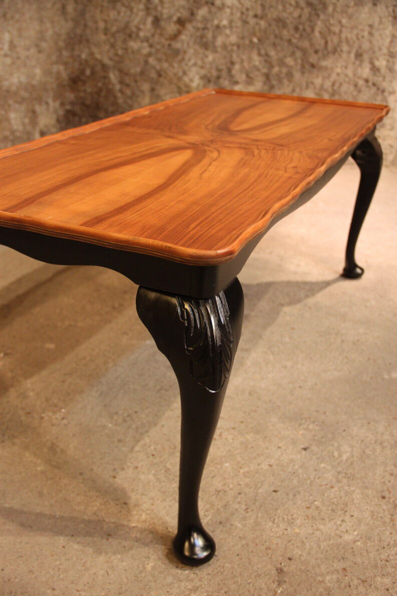 English coffee table walnut