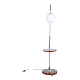 Restored ArtDeco Floor Lamp, J. Halabala, UP Zavody, Chrome, Czechia, 1930s