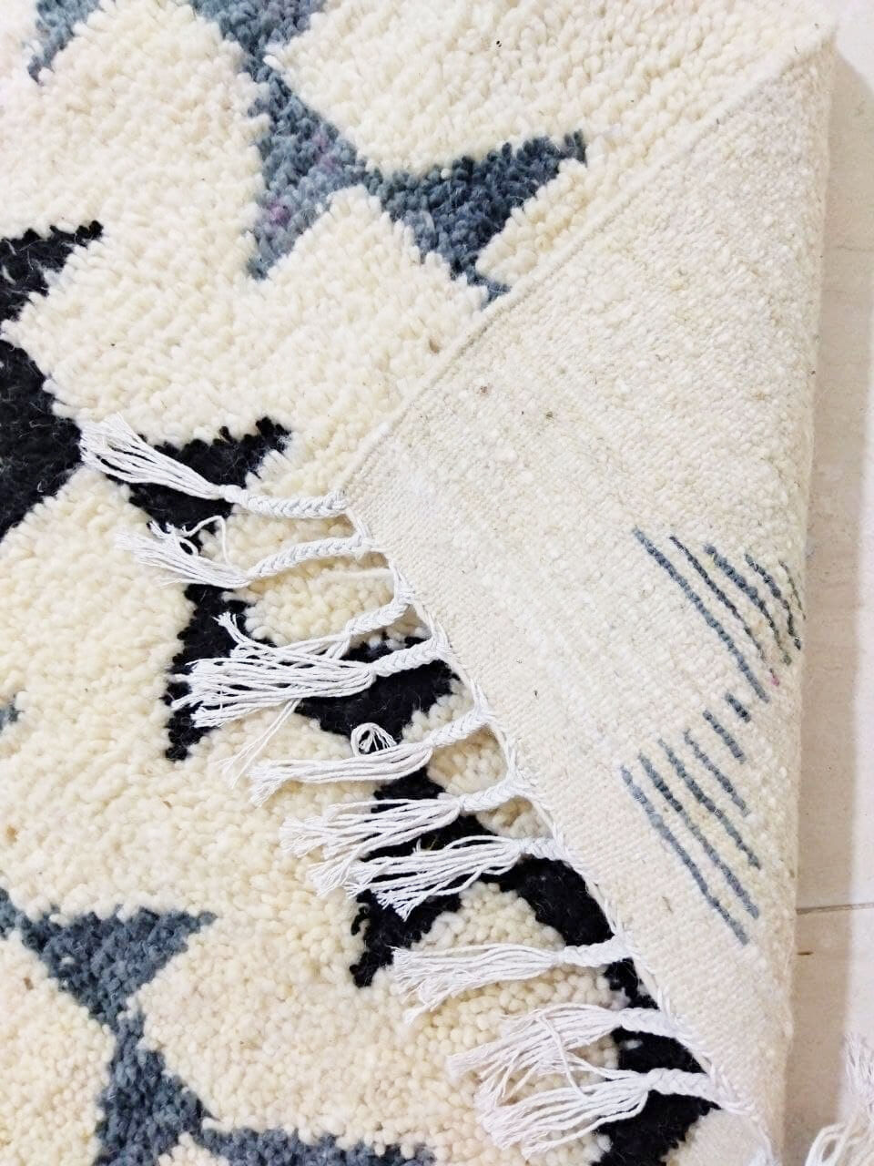 Berber corridor carpet - authentic and 100% wool 295 X 100