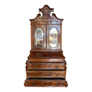 19th century mahogany scriban desk