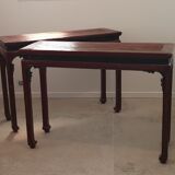 Pair of Chinese Consoles