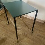 Table desserte vintage range vinyles
