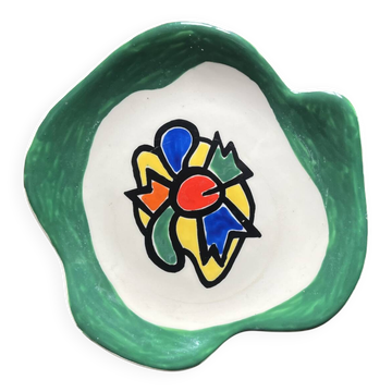 Ceramic plate by Roland Brice