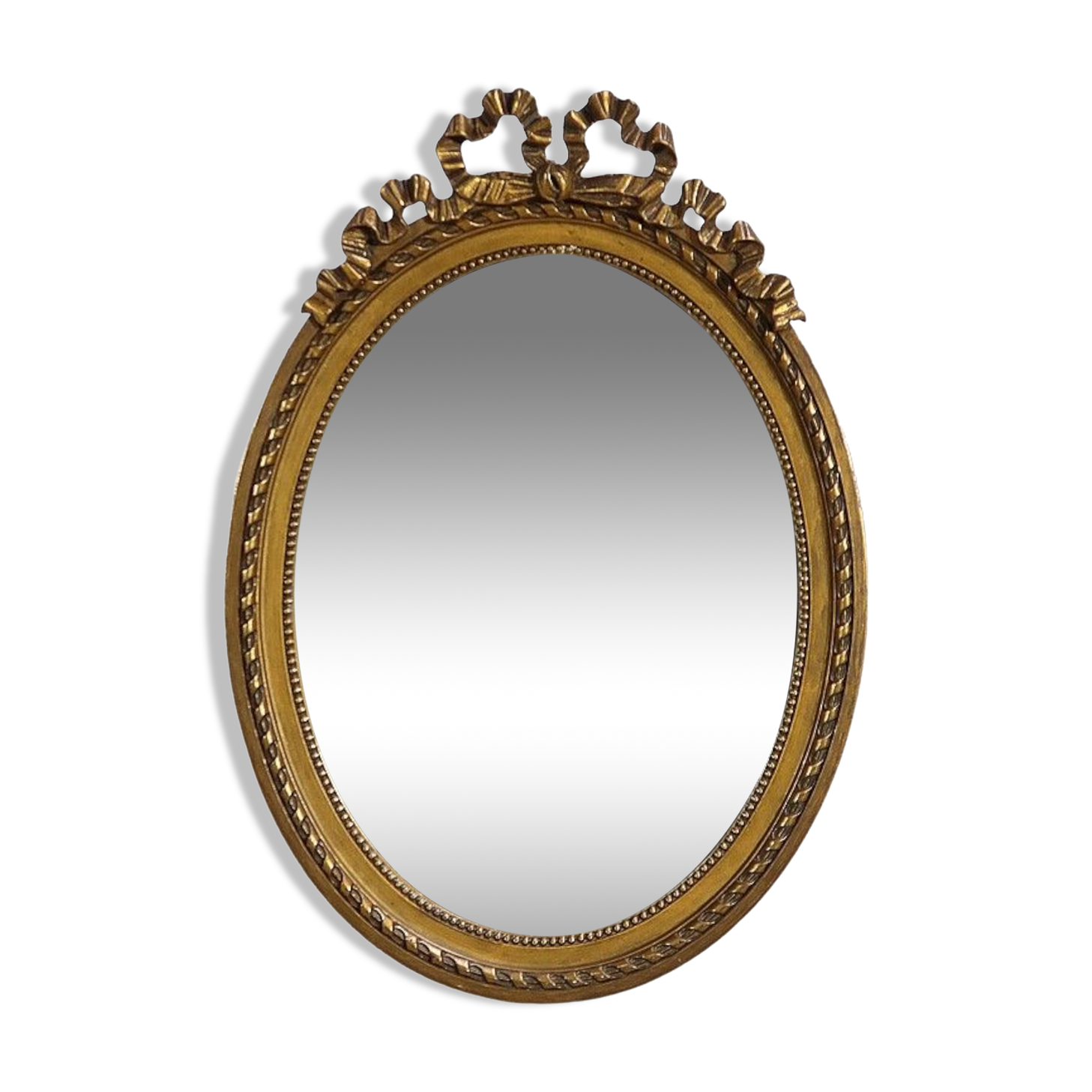 Oval mirror, Louis XVI style - Early twentieth century