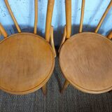 4 bentwood bistro chairs in the Thonet style