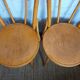 4 bentwood bistro chairs in the Thonet style