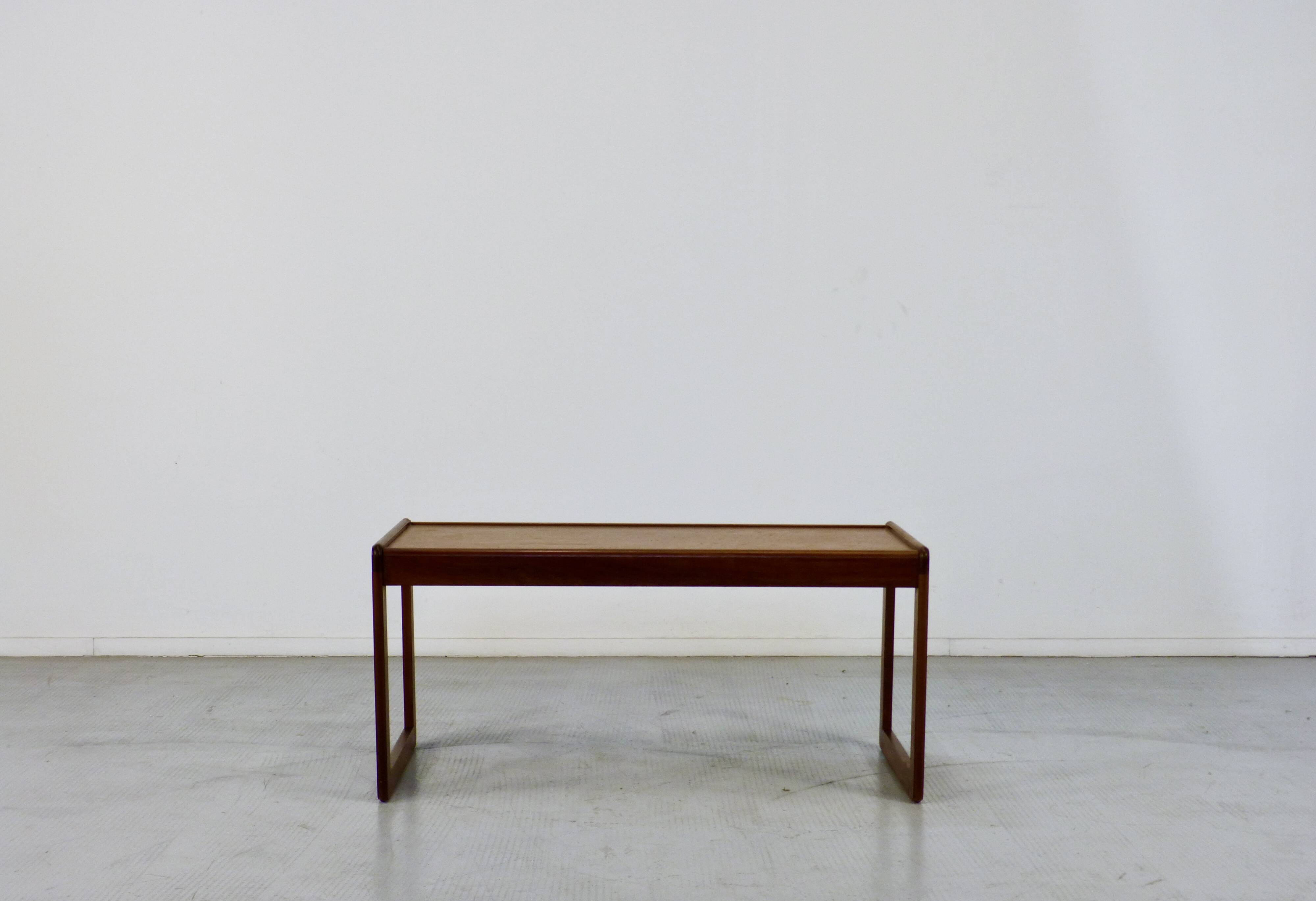 Mid-Century Modern Danish Style Teak Coffee Table, 1960s