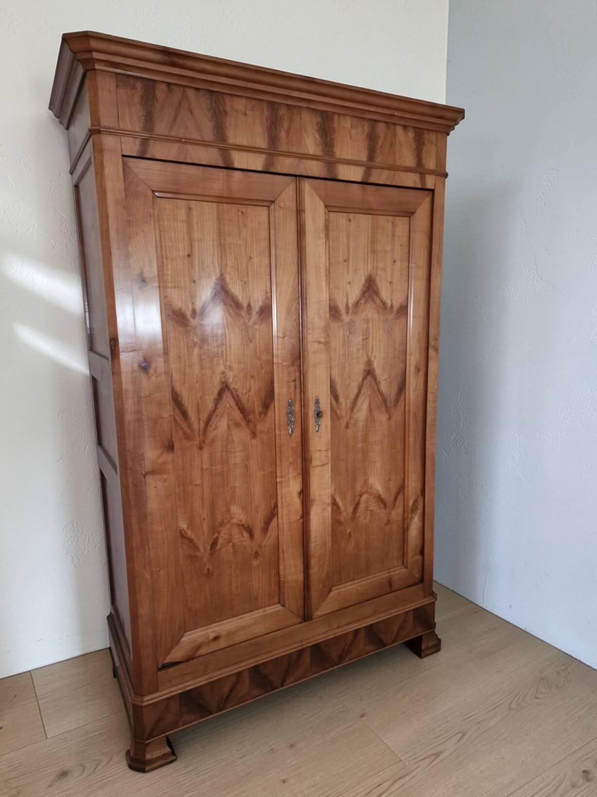 Cherry wood wardrobe