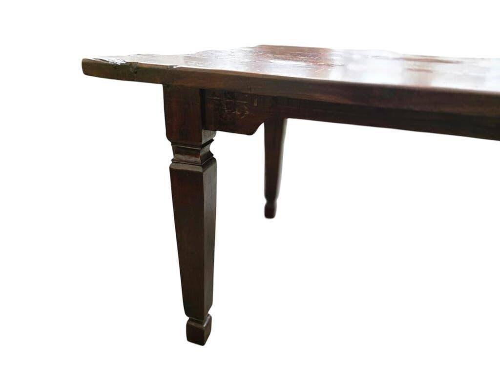 Table de salle à manger/table de ferme vintage XL en bois robuste