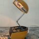 Timco articulated desk lamp with 1970s alarm clock