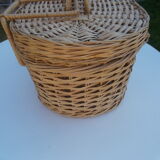 basket suitcase