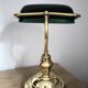 Lampe de banquier du milieu du 20e siècle