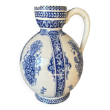 19th century Gien earthenware pitcher