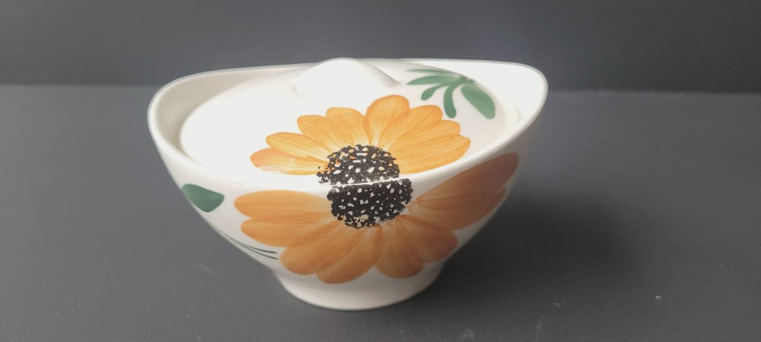 Gien sugar bowl 70's